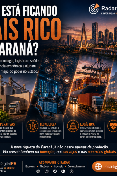Quem está ficando mais rico no Paraná? Os grupos que ganham força na nova economia