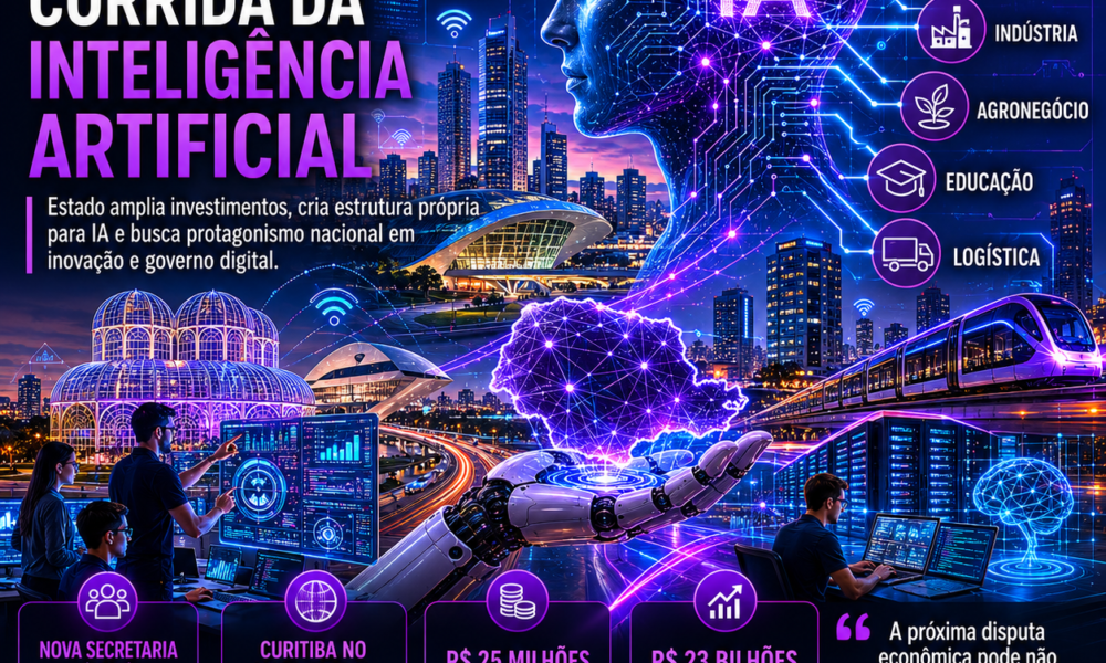 Paraná tenta ocupar espaço estratégico na corrida da inteligência artificial