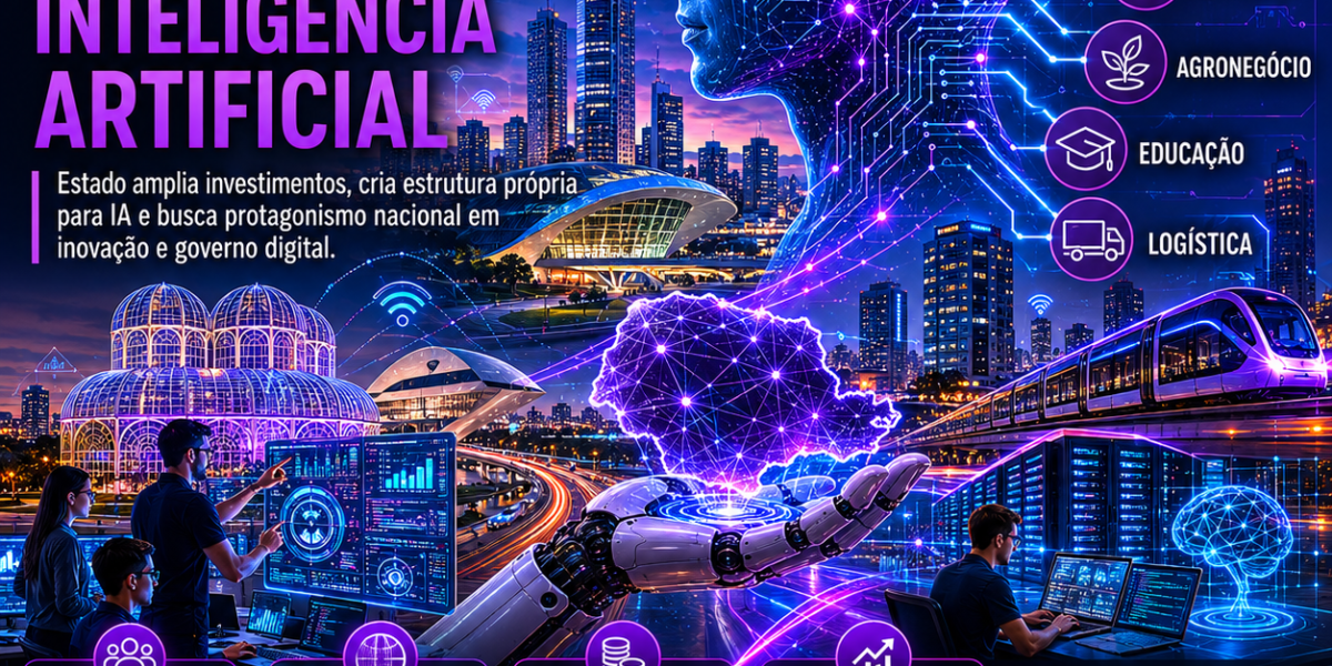 Paraná tenta ocupar espaço estratégico na corrida da inteligência artificial